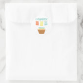 Sticker Rond Lave-linge (Sac)