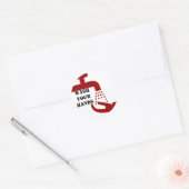 Sticker Rond Lave-toi les mains (Enveloppe)