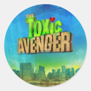 Sticker Rond L'Avenger toxique