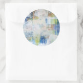 Sticker Rond Laver blanc III (Sac)