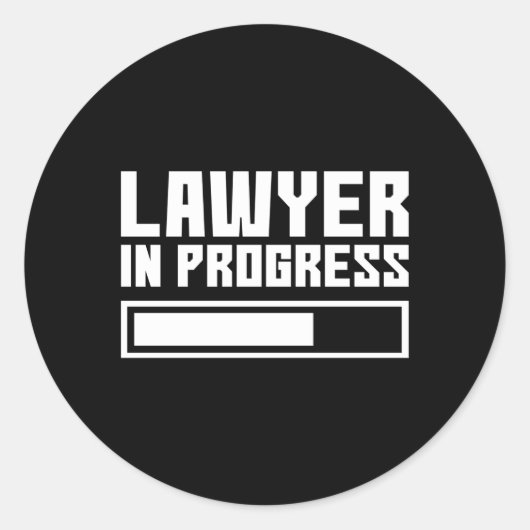 Sticker Rond Lawyer (Devant)