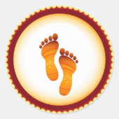 Sticker Rond Laxmi mata par (Devant)