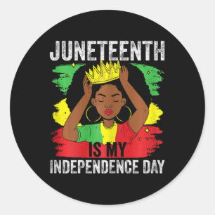 Sticker Rond Le 11° Jour de l'Indépendance américaine