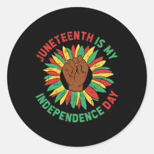 Sticker Rond Le 11 Juillet Mon Jour De L'Indépendance Histoire