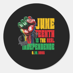 Sticker Rond Le 11 Juin Est La Véritable Fierté Du Jour De L'In