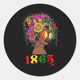 Sticker Rond Le 11 juin est ma fête de l'Indépendance Cele des
