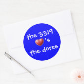 Sticker Rond le 3319 (Enveloppe)