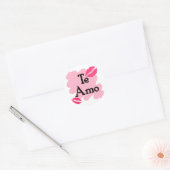 Sticker Rond le amo (Enveloppe)