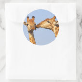 Sticker Rond Le baiser (Sac)
