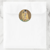 Sticker Rond Le Baiser de Gustav Klimt (Sac)
