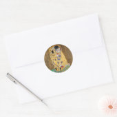Sticker Rond Le Baiser de Gustav Klimt (Enveloppe)