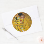 Sticker Rond Le baiser de Gustav Klimt (Enveloppe)