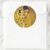 Sticker Rond Le baiser de Gustav Klimt (Sac)