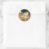 Sticker Rond Le baiser de Gustav Klimt (Sac)