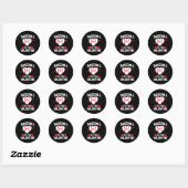Sticker Rond Le Baseball Est Mon Sport De La Saint Valentin (Feuille)