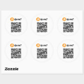 Sticker Rond Le Bitcoin M'Astuce ? (Feuille)