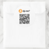 Sticker Rond Le Bitcoin M'Astuce ? (Sac)