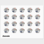 Sticker Rond Le Brexit anti-UE (Feuille)