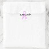 Sticker Rond Le cancer craint (Sac)