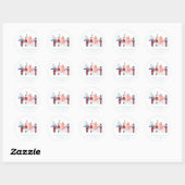 Sticker Rond Le Cast Nutcracker 2024 (Feuille)