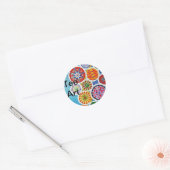 Sticker Rond Le changement d'Tee (Enveloppe)