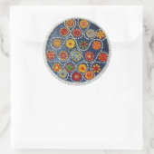 Sticker Rond Le changement d'Tee (Sac)