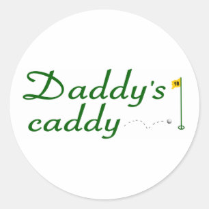 Sticker Rond Le chariot 3 du papa