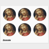 Sticker Rond Le Christ ressuscité (Feuille)