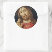 Sticker Rond Le Christ ressuscité (Sac)