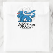 Sticker Rond Le Clan Bruce (Sac)
