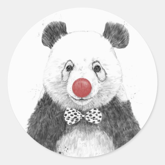 Sticker Rond Le clown (Devant)