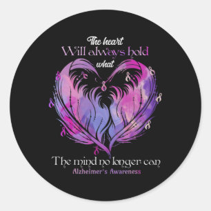 Sticker Rond Le Coeur Tiendra Toujours Ce Que L'Esprit Heimerhe