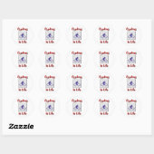 Sticker Rond Le cyclisme, c'est la vie (Feuille)