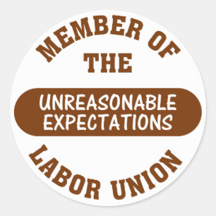 Sticker Rond Le délai de ce projet est complètement déraisonnab