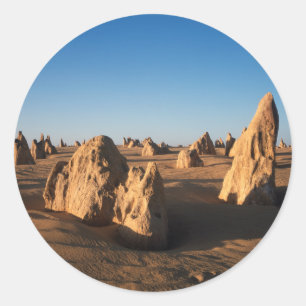 Sticker Rond le désert des Pinnacles dans le parc national de N