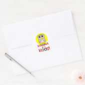 Sticker Rond Le drame est un chaud (Enveloppe)