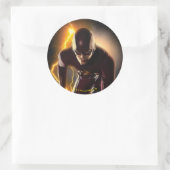 Sticker Rond Le Flash | Position de début de l'impression (Sac)