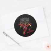 Sticker Rond Le Flash | "Tout est possible" (Enveloppe)