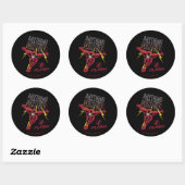 Sticker Rond Le Flash | "Tout est possible" (Feuille)