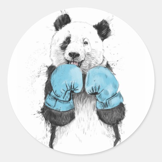 Sticker Rond le gagnant (Devant)