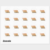 Sticker Rond Le gouffre turc (Feuille)
