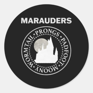 Sticker Rond Le groupe Marauders Era