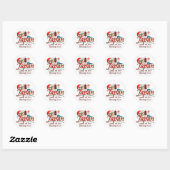STICKER ROND LE JAPON (Feuille)
