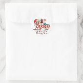 STICKER ROND LE JAPON (Sac)
