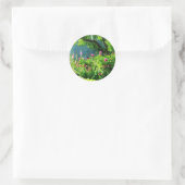 Sticker Rond Le Jardin (Sac)