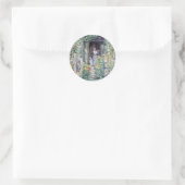 Sticker Rond Le jardin dans sa gloire | Childe Hassam (Sac)