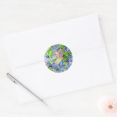 Sticker Rond Le Jardin Marie Antoinette (Enveloppe)