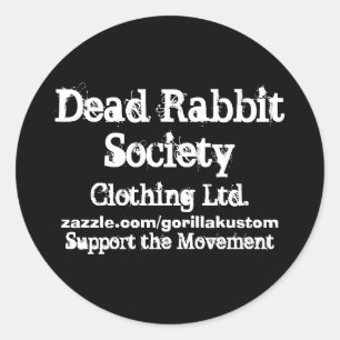 Sticker Rond Le jeu rouleau-tambour soutiennent le mouvement