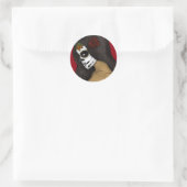 Sticker Rond Le Jour De La Fille Morte (Sac)