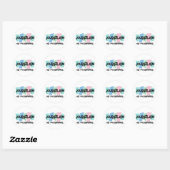 Sticker Rond Le journalisme est pour toujours (Feuille)